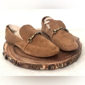 Lord & Taylor Brown Suede Loafers